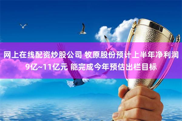 网上在线配资炒股公司 牧原股份预计上半年净利润9亿~11亿元 能完成今年预估出栏目标