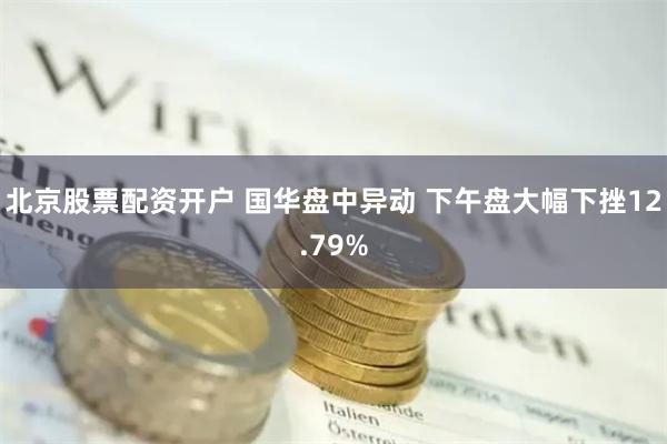 北京股票配资开户 国华盘中异动 下午盘大幅下挫12.79%